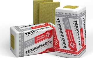 Особенности утеплителя Техноруф