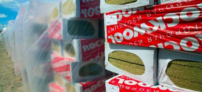 Базальтовые плиты утеплителя Роквелл