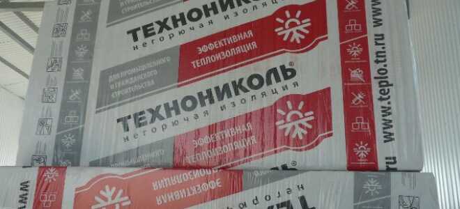 Особенности утеплителя Техноблок