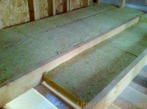 Деревянный пол как правильно утеплить