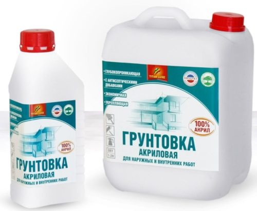 акриловая грунтовка