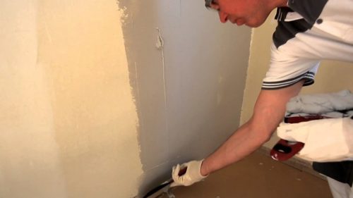подготовка поверхности при клеевом методе