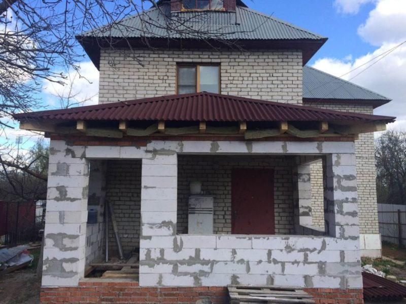 Преимущества пеноблоков для пристроек